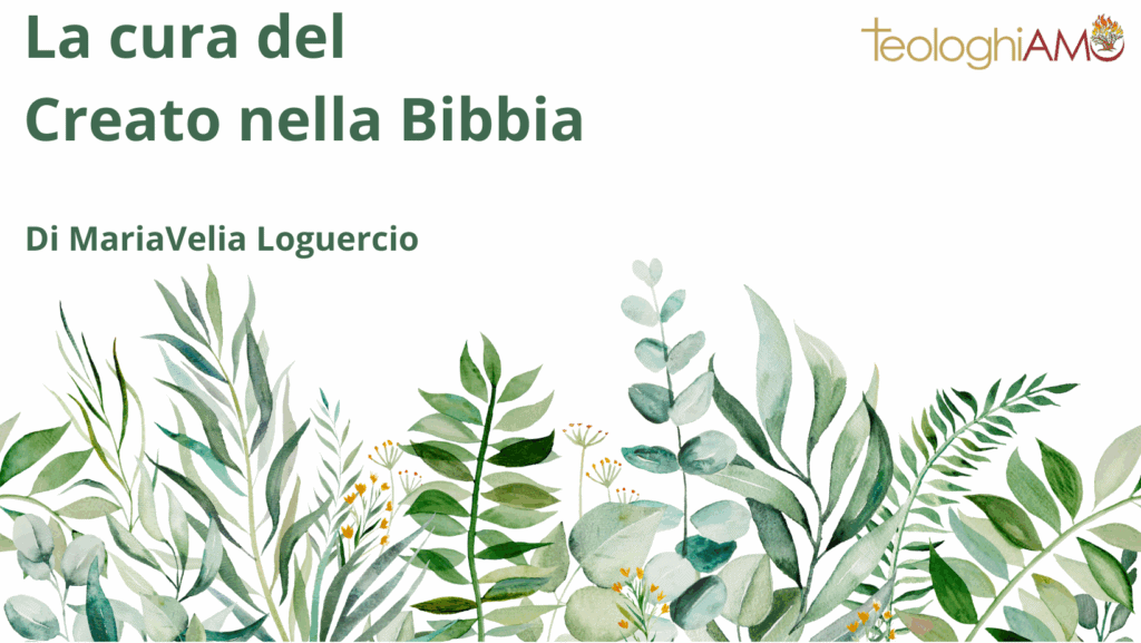 La cura del Creato nella Bibbia di Mariavelia Loguercio
