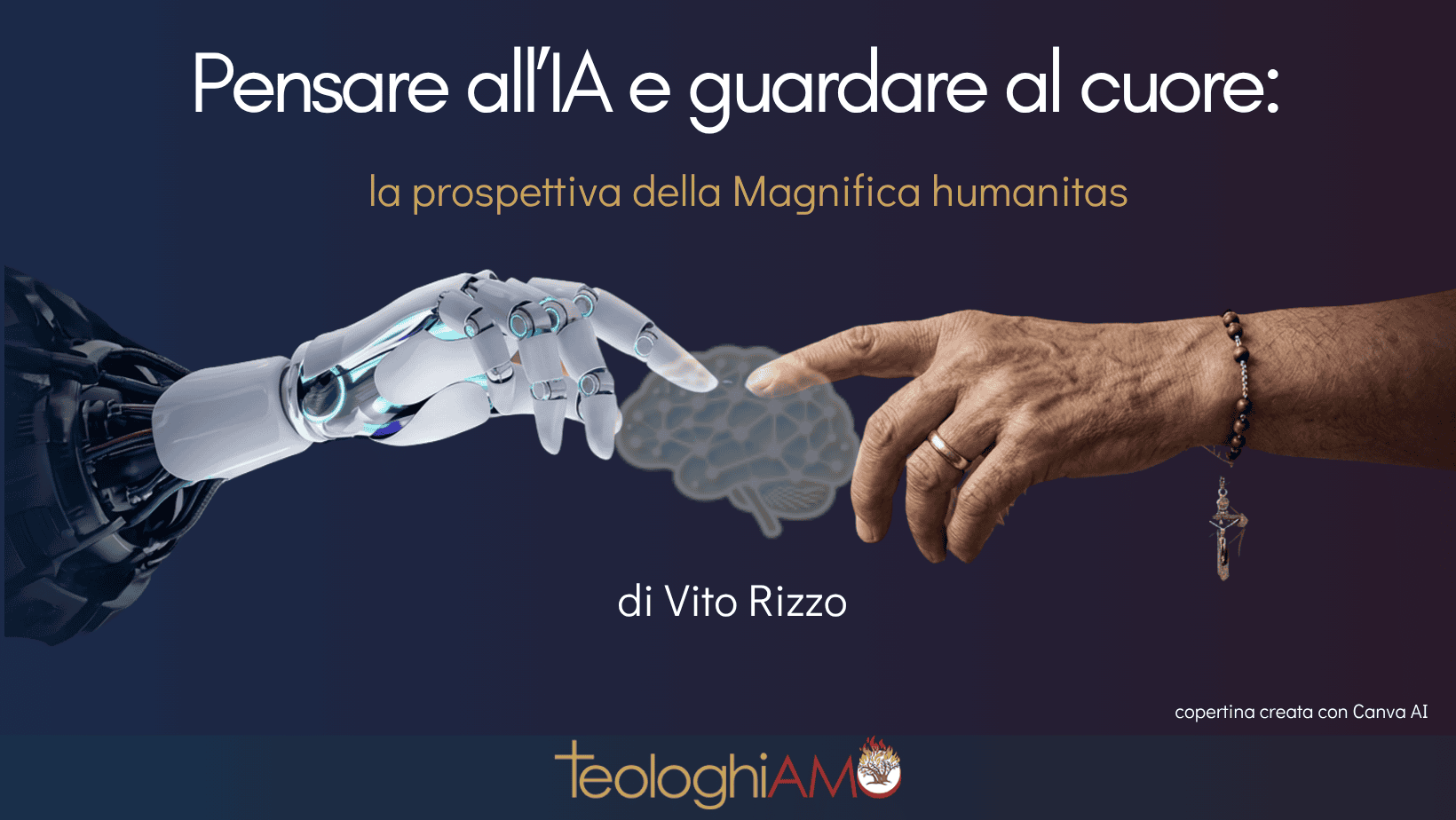 Pensare all'ia.nota di Vito Rizzo sull'enciclica Magnifica humanitas di Papa Leone XIV